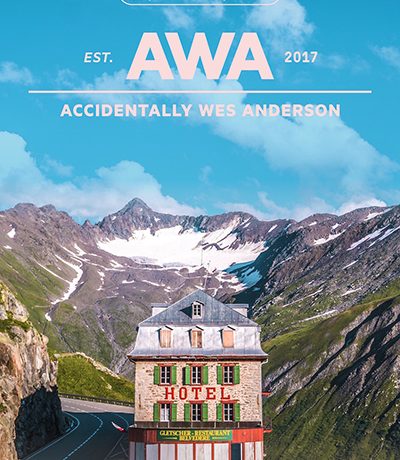 2022年、韓国・ソウルで25万人を動員したAWA展が「ウェス・アンダーソンすぎる風景展」として、日本に初上陸！